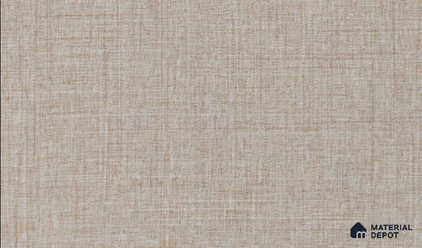 4816 SF Satin Weave Brown Fabric Suede Finish Liner Laminate - 0.72 mm | Suitable for TV Unit, Wardrobe, Kitchen Cabinets